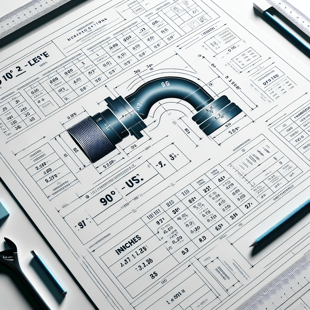 Mastering the Essentials of 90-Degree Elbow Dimensions